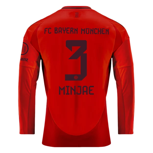 Prima Maglia Minjae Bayern Monaco 2024/2025 Manica Lunga